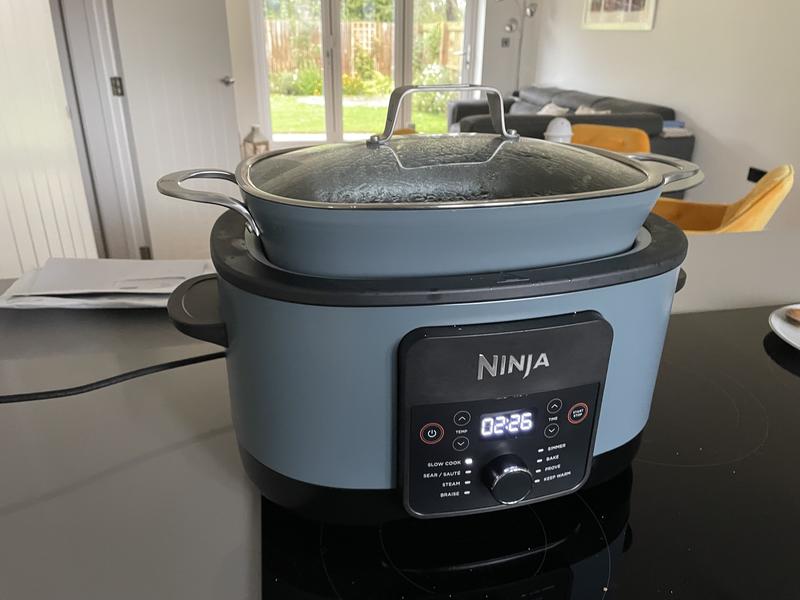 Ninja Foodi PossibleCooker 8-in-1 Slow Cooker [Sea Salt Grey] MC1001UK