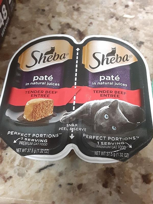 Sheba wet on sale cat food review