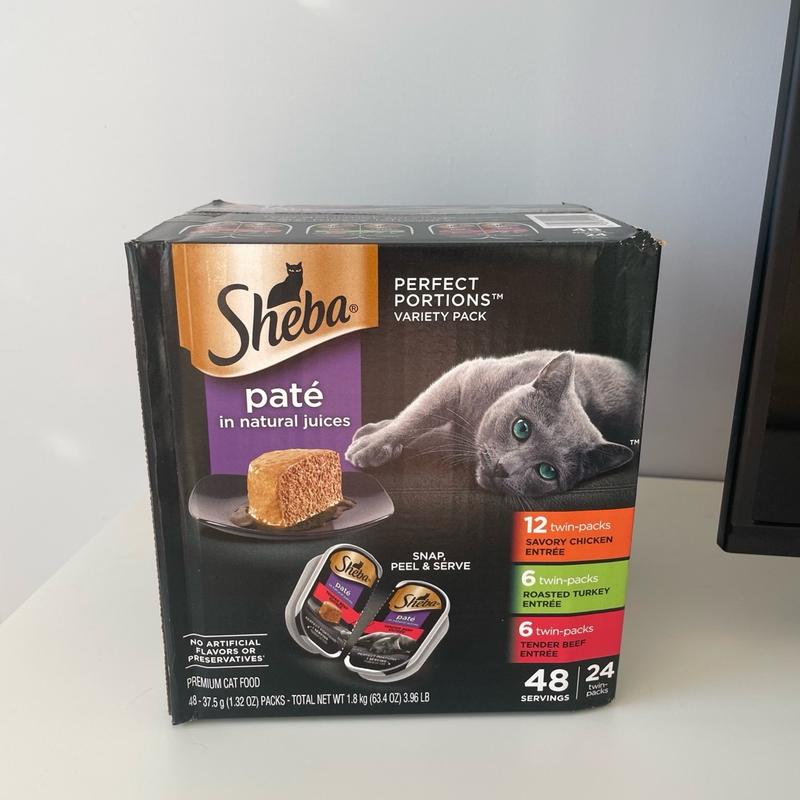 SHEBA® PERFECT PORTIONS™ Premium Paté Savory Chicken Entrée SHEBA® PERFECT PORTIONS™ Premium Paté Savory Chicken Entrée