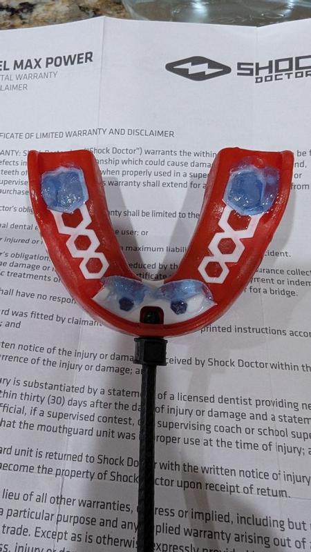 Photo submitted with review of product