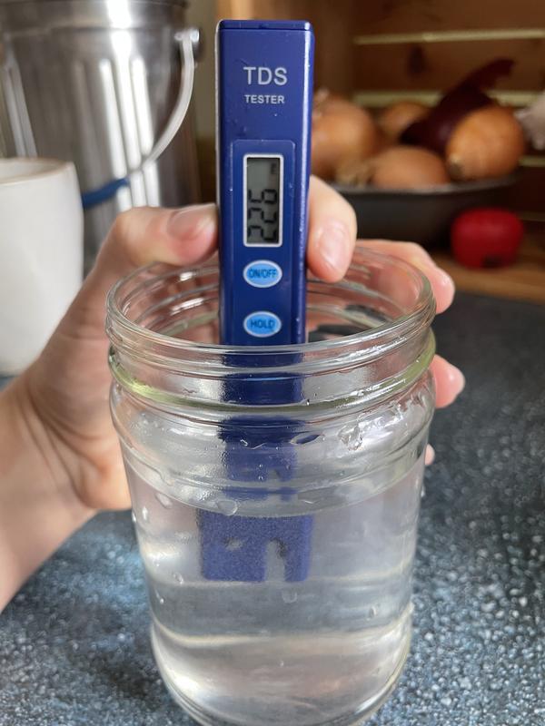 Reading before filtration: 226