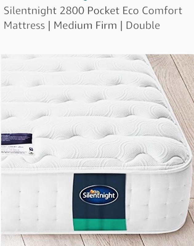 5ft King Size Silentnight Eco Comfort Breathe 3000 Firmer Mattress