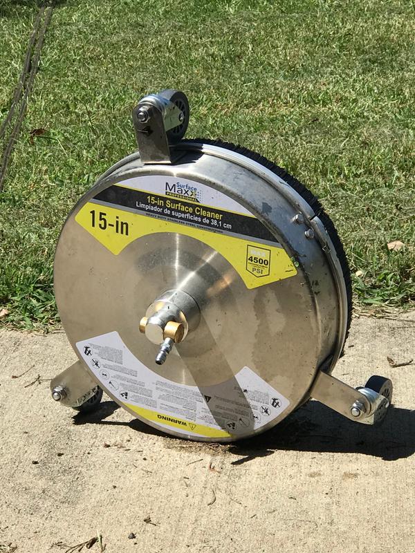 15 in Stainless Surface Cleaner