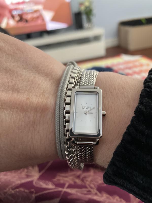 Skagen Hagen Micro Analogue SKW3155 Watch in Two Tone | MYER
