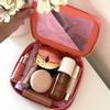 Peach travel bag