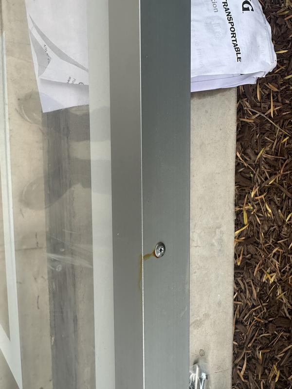 Photo submitted with review of product