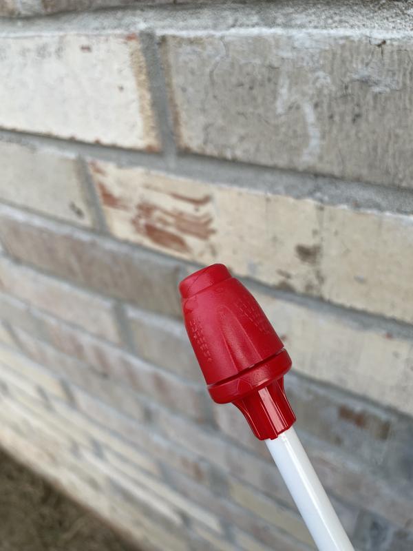 adjustable Accushot Sprayer on the  Spectracide Bug Stop Home Barrier Insect Killer