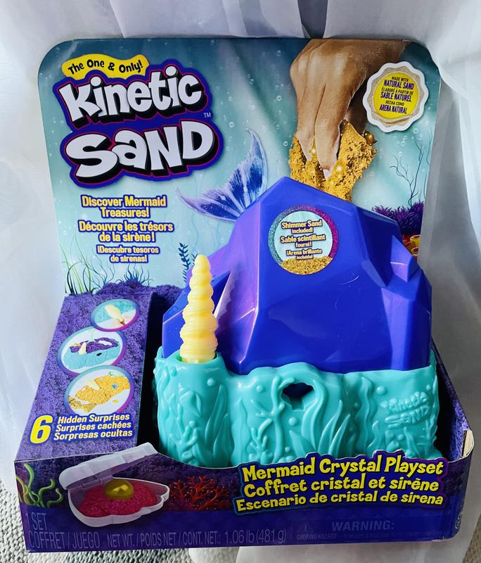 Mermaid Kinetic Sand Jar, Kinetic Sand, Kinetic Sand Kit, Sensory