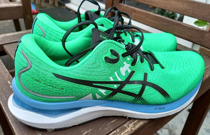 Asics gel cumulus hotsell bambino verde