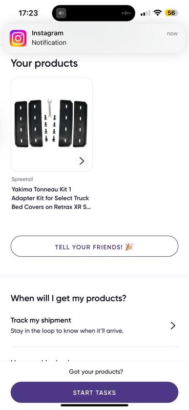 User uploaded product image