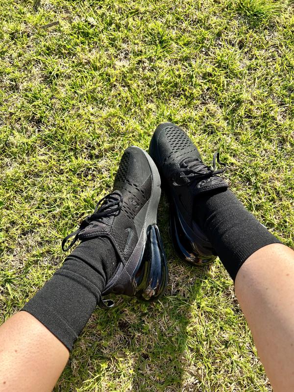 Nike Air Max 270 Triple Black On-Feet Look