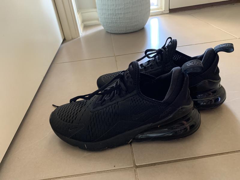 Air max 270 black review sale