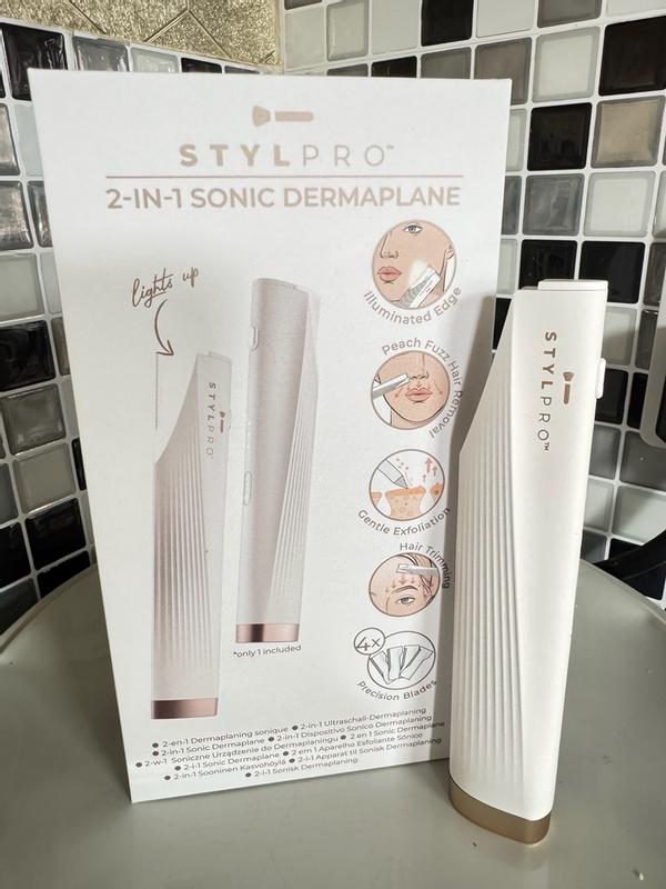 お気にいる & Dermaplane Sonic Up Light 2-in-1 STYLPRO Trimmer STYLIDEAS – 文学・小説