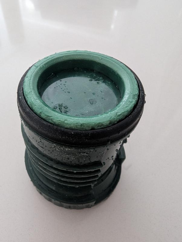 Photo submitted with review of product