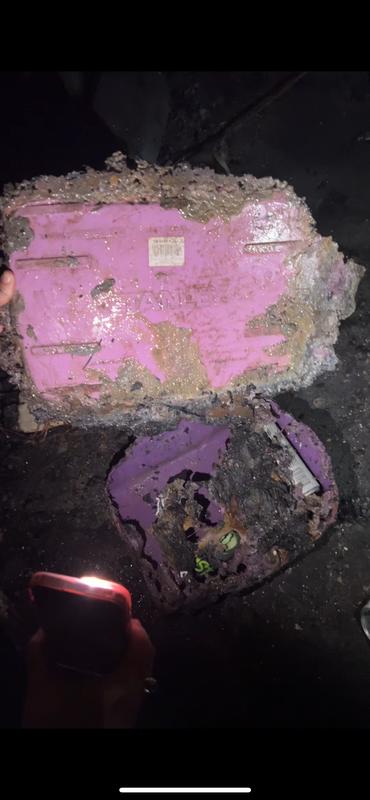 Photo submitted with review of product