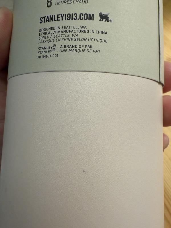 Photo submitted with review of product