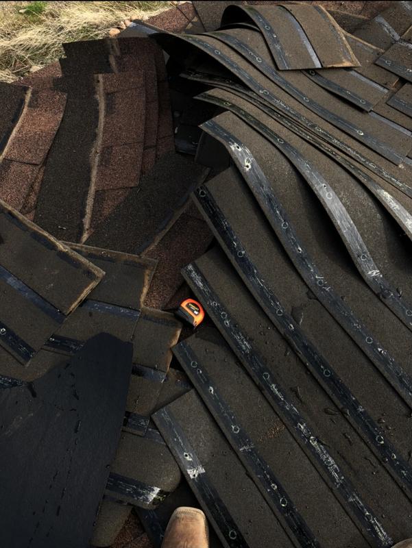 High Vis. making it hard to lose on the roof.