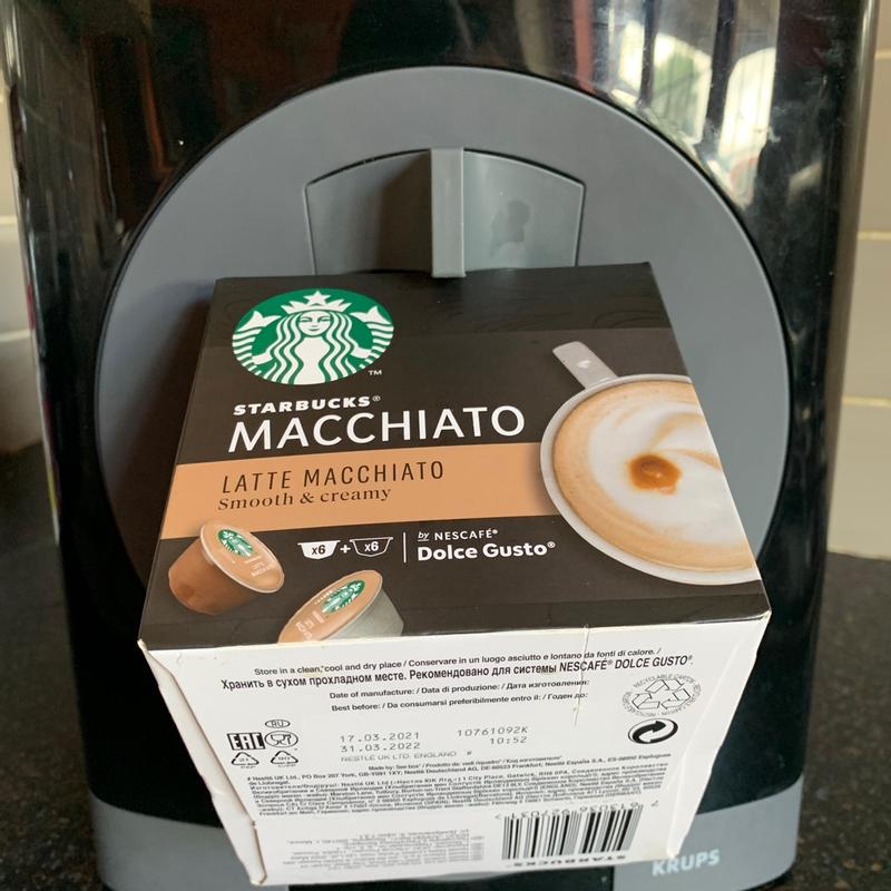 STARBUCKS Starbucks NESCAFÉ® Dolce Gusto® Latte Macchiato 12 Cápsulas  X3Cajas