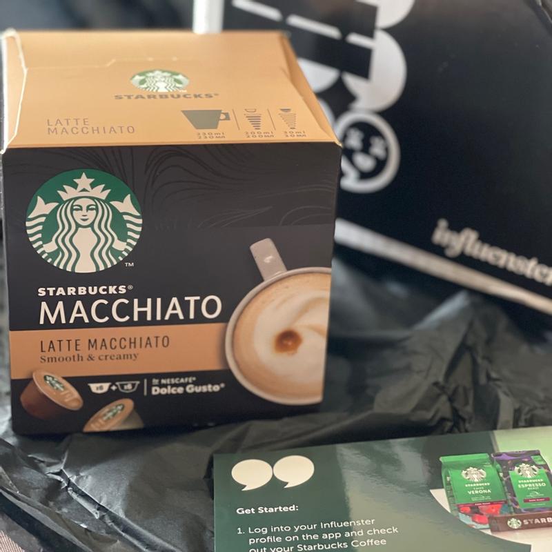 Starbucks Latte Macchiato - 12 Capsules for Dolce Gusto for £3.70.