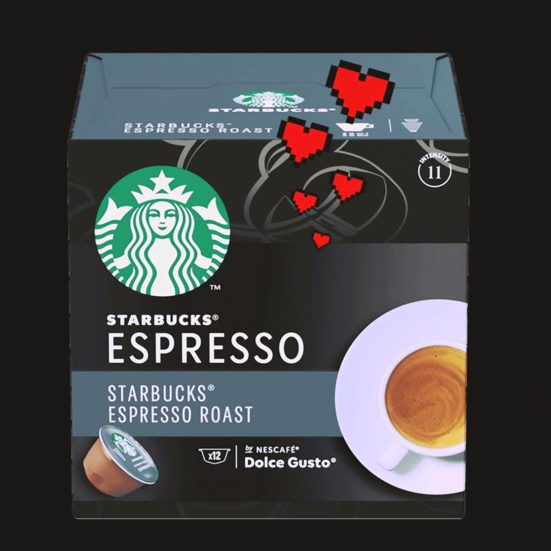 108 Capsules Starbucks by Nescafé Dolce Gusto Espresso Roast Coffee