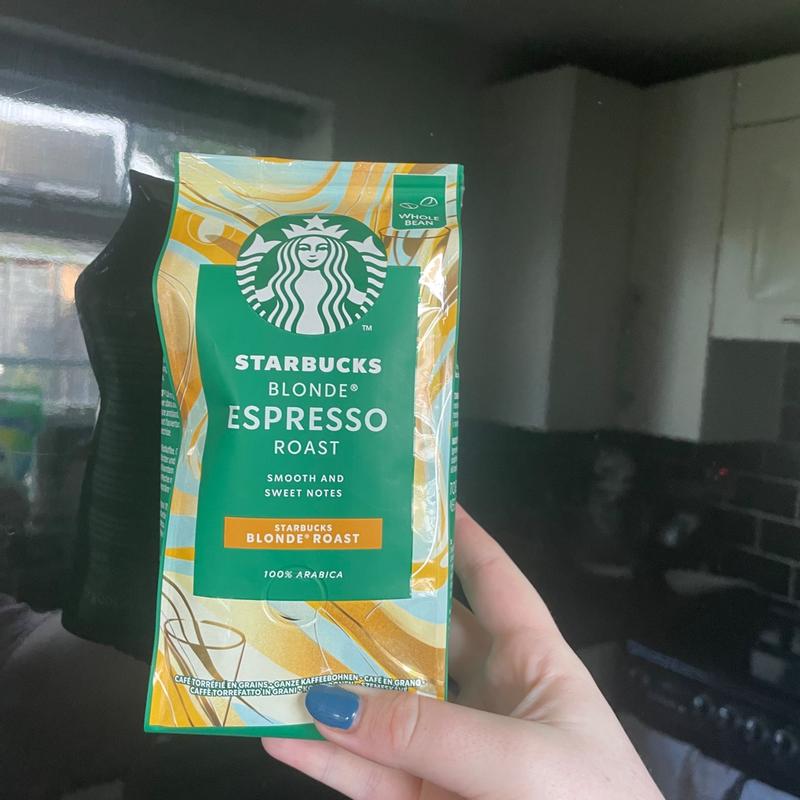 Café en grains Starbucks Blonde Espresso Roast (450g), café grain starbucks