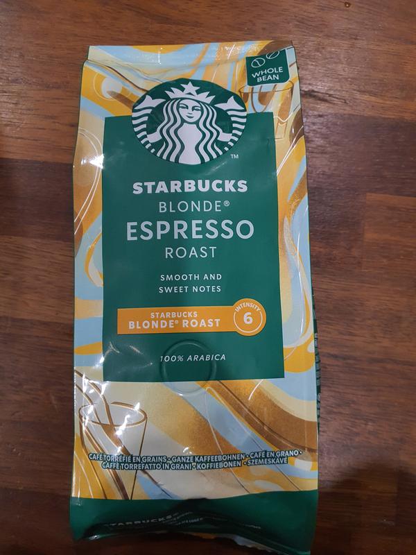 Café en grain Blonde Espresso Roast Starbucks