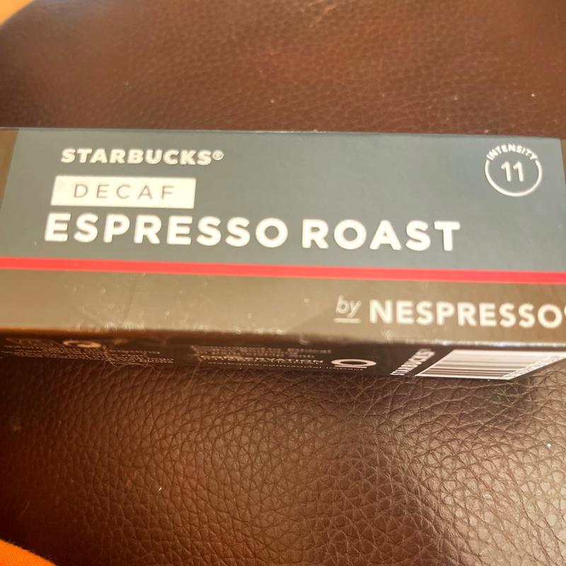 Starbucks by Nespresso Decaf Espresso Roast – Alvin Bunk