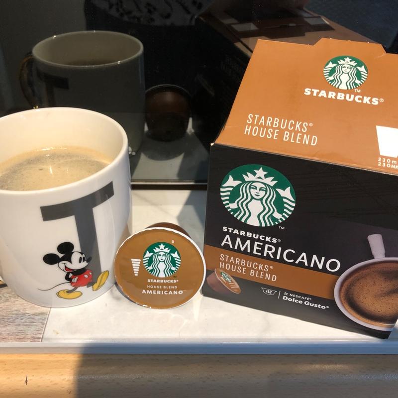 108 Capsules House Blend Americano Starbucks by Nescafé Dolce Gusto  American Long Coffee