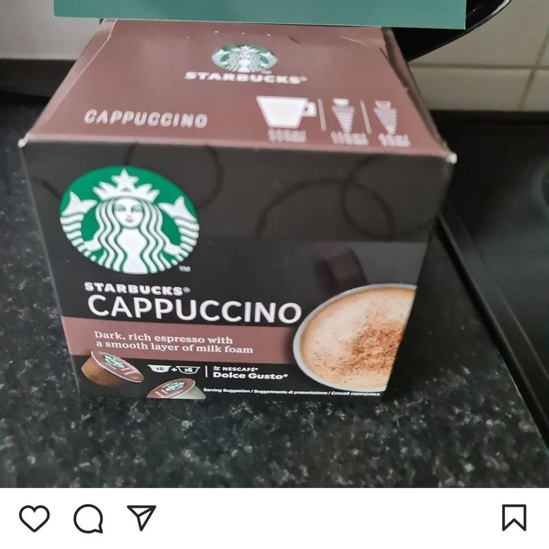 Starbucks Cappuccino by Nescafe Dolce Gusto Capsule Coffee12p