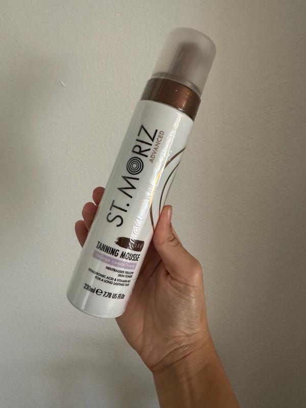 St. Moriz Instant Color Correcting Self Tanning Mousse, Dark | St