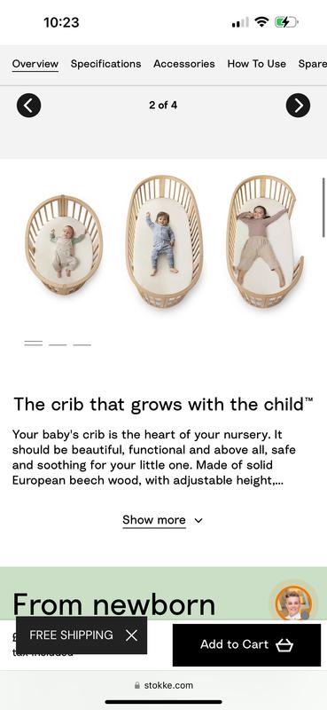 Stokke® Sleepi™ Crib: The Ideal Baby Bed for Sweet Dreams Stokke® Sleepi™ Crib: The Ideal Baby Bed for Sweet Dreams