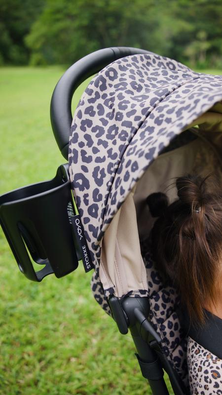 Pinoyoyo2 6+ Bonpoint ブラックフレームレッグレスト付 YOYO® x Bonpoint 6+ Stroller Textile Pack | Stokke