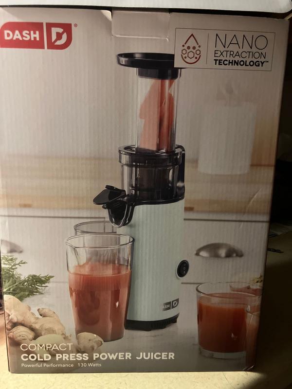Dash Compact Cold Press Power Slow Juicer 21654365 HSN