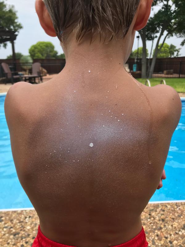 Photo submitted with review of product