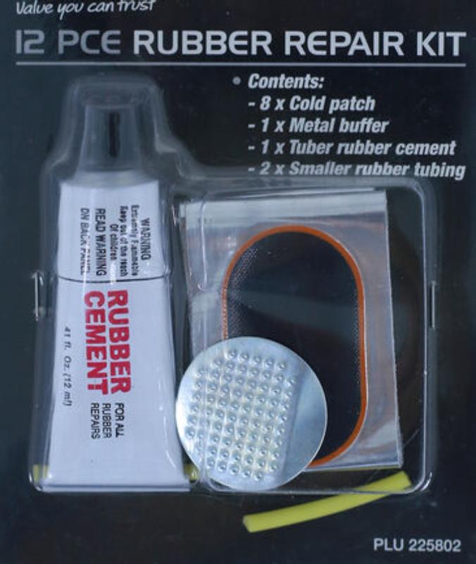 SCA Rubber Repair Kit - 12 Piece