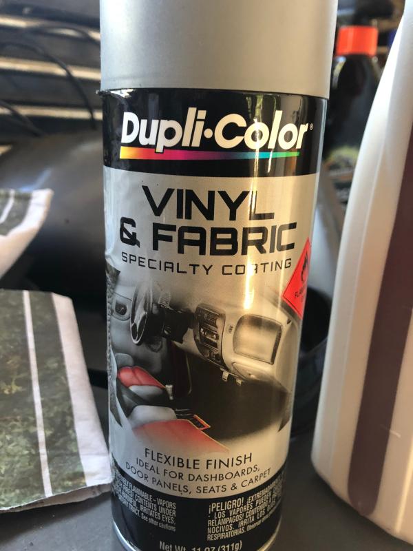 DupliColor HVP115 Vinyl And Fabric Coating Spray Paint Gloss Clear 11