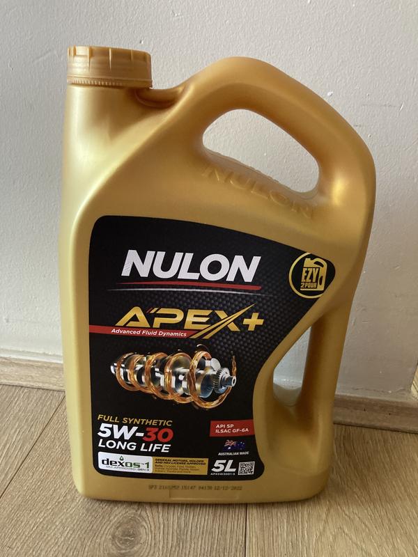 Nulon Apex+ 5W-30 Long Life 5 Litre