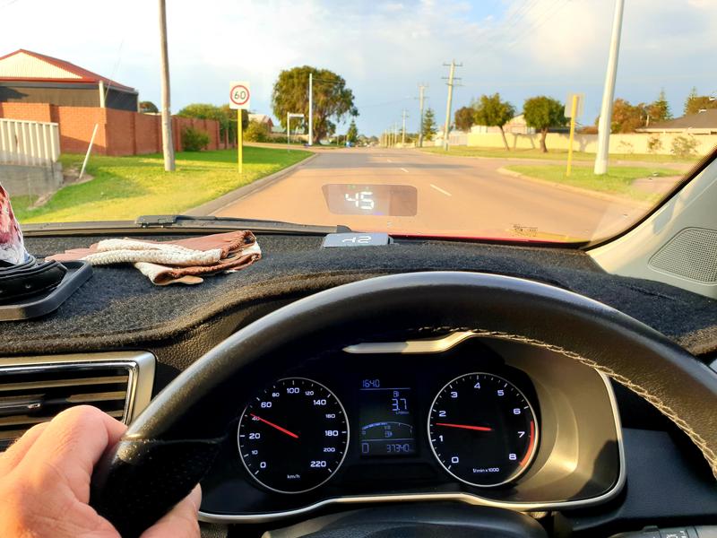 SCA GPS Heads Up Display