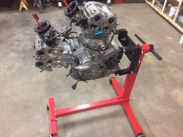 universal motorcycle engine stand