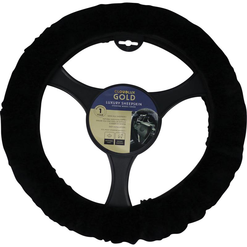 Sheepskin store wheel cover