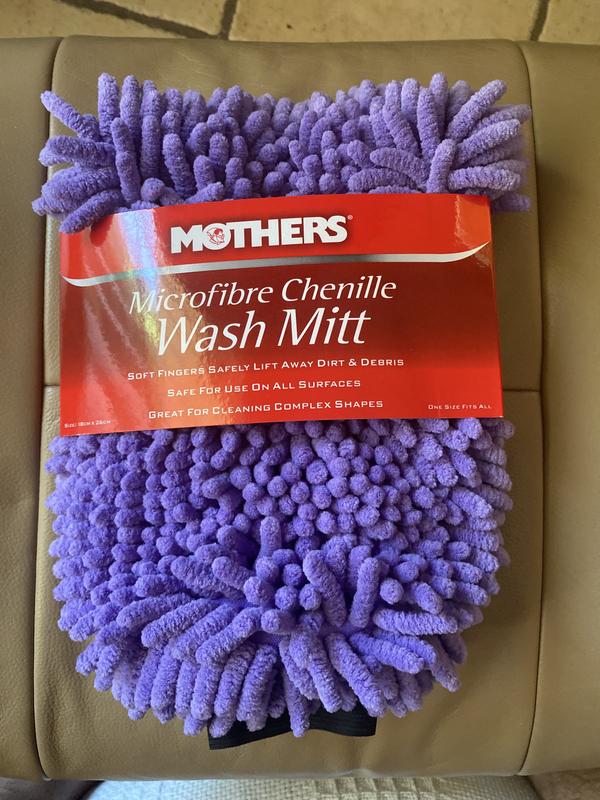 Microfiber Chenille Wash Mitt – Mothers® Polish