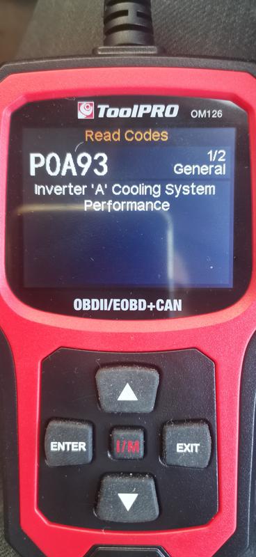 ToolPRO Auto Diagnostic Scanner OBD2 and Battery Tester