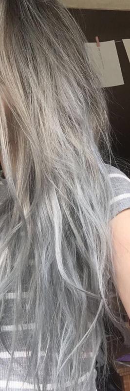 Got2b Metallic Silver Hair Dye Before And After