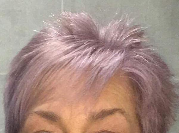 Colour Freedom Metallic Glory Silver Violet Hair Superdrug