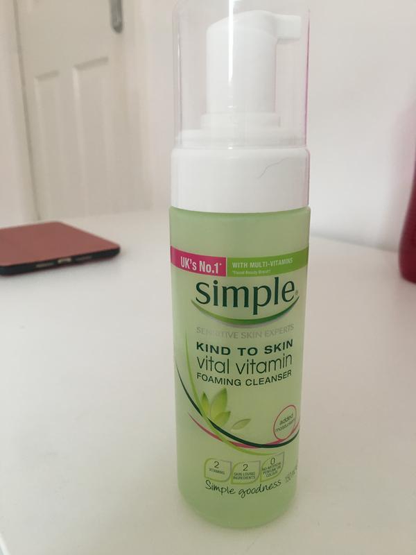simple foaming cleanser superdrug
