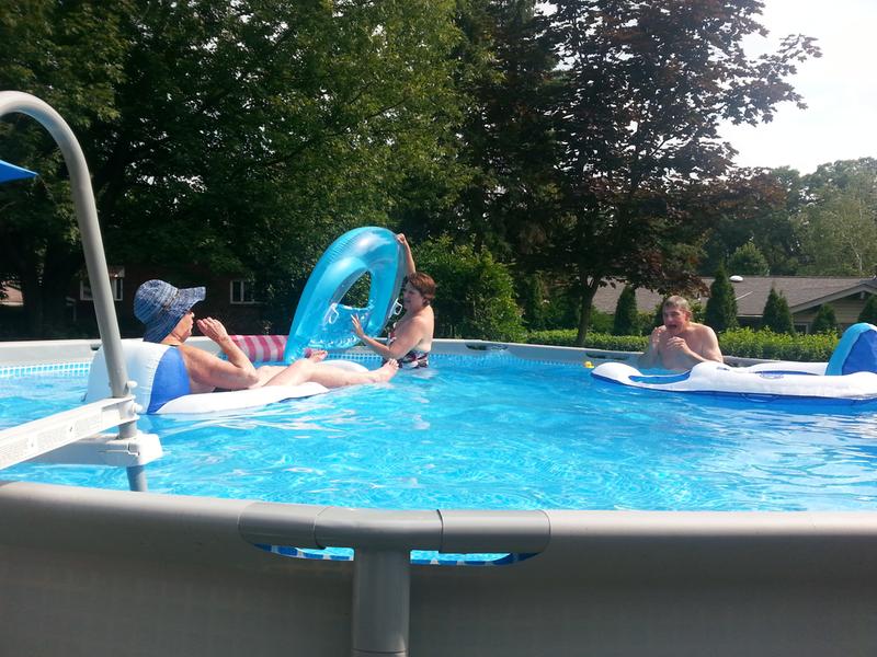 You two have the Springways- I get to use the old blow-up!