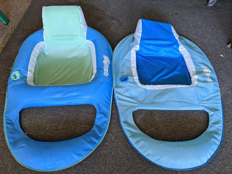 The one on the right is the leaky one, obviously.