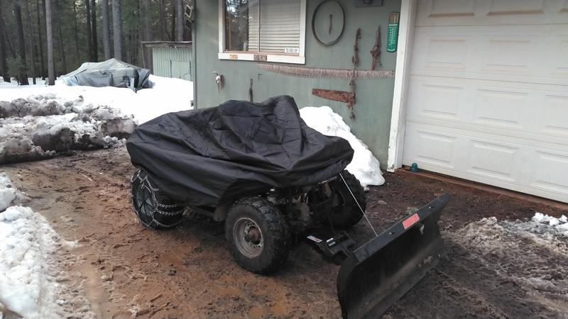 Mounted on Polaris ATV