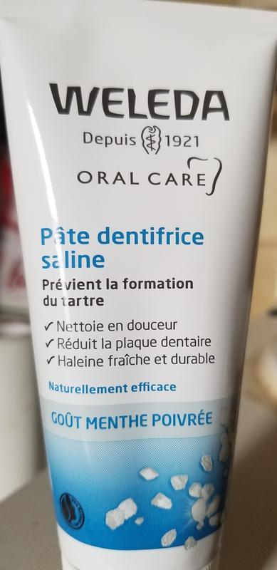 ORAL CARE - Pâte Dentifrice Saline - Prévient la Formation du Tartre,  2x75ml