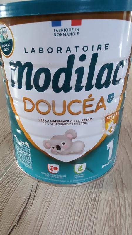 Lait Infantile Modilac Bio LF+1 - 0-6 Mois - 800g - Sans Huile De Palme - Fabriqué En France